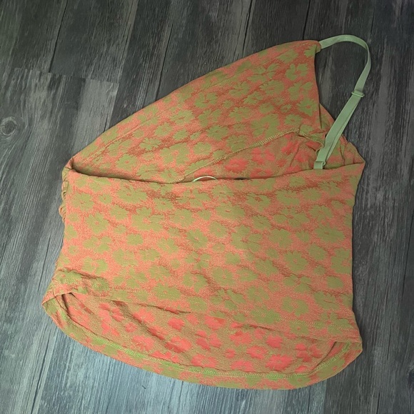 NWOT Zara Asymmetric Crop Top Sz M - Picture 3 of 4